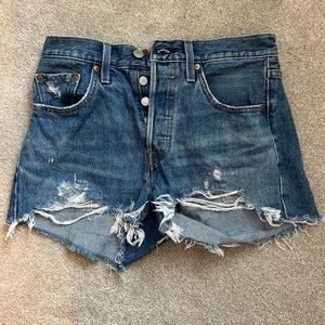 Levi 501 Denim Shorts